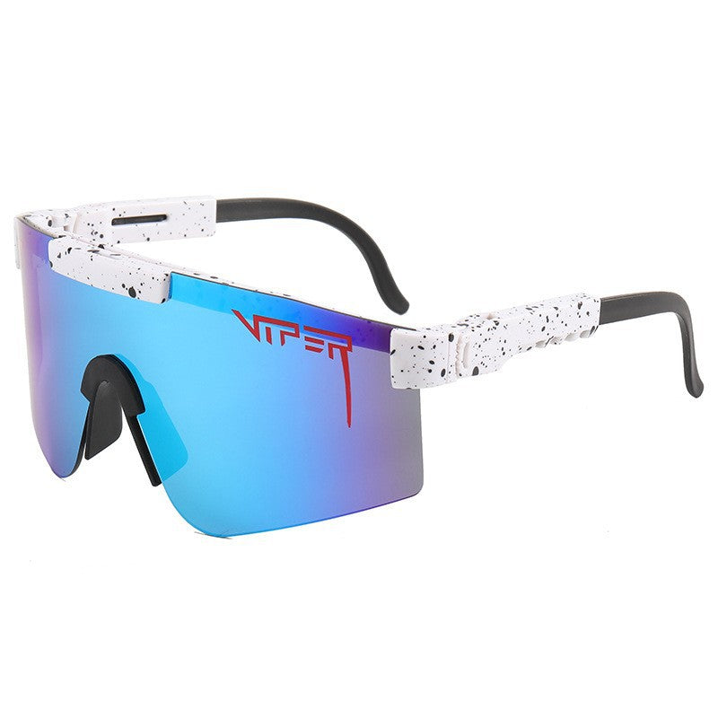 Wholesale PC Large Frame Colorful Cycling Sunglasses 12pcs